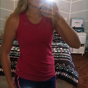 Nike Pink Muscle Tank